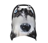 Husky Dog Blue Eyes Baby Car Seat Cover Soft Baby Nursing Cover Baby Baby Car Seat Cover Baby Baby Baby Car Seat Copertura Passeggino per Ragazze e Ragazzi