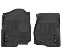 Husky Liners 53111 Black X-Act Contour - Rivestimento per Pavimento Anteriore, Adatto per Chevrolet-GMC Silverado 1500, 2019 Chevrolet-GMC Silverado/Sierra 1500 Legacy, Chevrolet Silverado 2500/3500