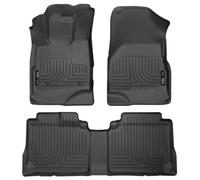Husky Liners 98131 Black Weatherbeater Front & 2nd Seat Floor Liners Fits 2010-2017 Chevrolet Equinox, 2010-2017 GMC Terrain