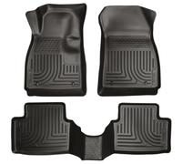 Husky Liners 98271 Adatto per Buick Encore 2013-20, Chevrolet Trax Weatherbeater 2015-20 tappetini anteriori e 2 ° sedile, nero