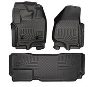 Husky Liners 99721 Front & 2nd Seat Floor Liners Black