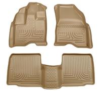 Husky Liners Custom Fit anteriore e Second Seat Floor Liner set per selezionare modelli Ford Taurus (tan) by Husky Liners