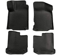 Husky Liners Custom Fit Front and Second Seat Floor Liner Set for Select Volkswagen Models (Black) by Husky Liners