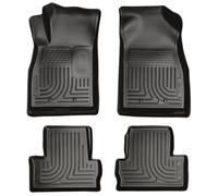 Husky Liners Custom Fit WeatherBeater Molded Front and Second Seat Floor Liner for Select Chevrolet Volt Models (Black) by Husky Liners