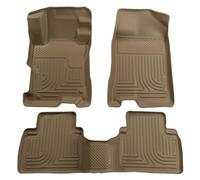 Husky Liners Front & 2 nd Seat Floor Liners (vano Piedi Copertura) Fits 04 - 09 Prius