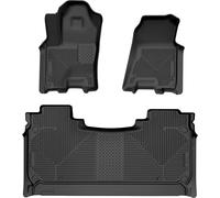 Husky Liners Weatherbeater Floor Mats | Fits 2025 Dodge Ram 1500 Crew Cab | Front & 2nd Row, 3-pc Black - 94491