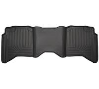 Husky Liners Weatherbeater Series | Rivestimento per pavimento per 2° sedile - Nero | 19061 | Adatto 2009-2018 Ram 1500 (New Body) Crew Cab, 2010-2018 Ram 2500/3500 Crew Cab, 2019-22 Ram 1500