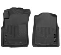 Husky Liners X-act Contour Series | Fodere per pavimento anteriore - Nero | 53701 | Adatto per Toyota Tacoma Access/Doppia/Cabina standard 2 pezzi 2012-2015