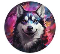 Husky-Puzzle für Erwachsene, 1000 Teile, Unmögliches Puzzle für Erwachsene, Herausforderndes Denkspiel für Teenager, Perfekt für die Heimdekoration oder als Geschenk, 1000 Teile (67,5x67,5cm)