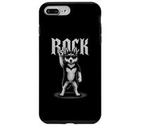 Husky Rock Music Retro Vintage Amante dei cani Custodia per iPhone 7 Plus/8 Plus