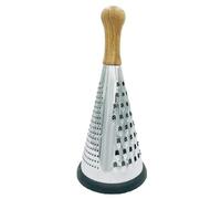 Husla 73955 - Grater, acciaio inox/legno, acciaio