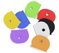 Huslig 8 x Silicone Copri Chiave Per Cerchio Metallo Chiave - Multicolore