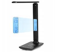 huslog Lampada da scrivania da comodino, lampada da tavolo da disegno, caricatore induttivo LED Smart