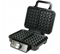 Huslog Macchina Per Waffle, 1200W, Macchina Per Waffle Duo, Piastra Per Waffle,