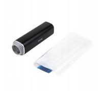 Huslog Macchina Sottovuoto Portatile, Pompa a Mano Wireless 5 W, -45--65 kPa, Ricaricabile via USB-C e USB-A, Compatta e Trasportabile, con 5 Sacchetti 21x22 cm, Ideale per Casa e Viaggi, Nero