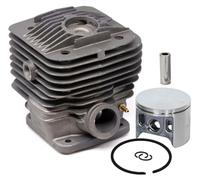 Husmax Kit cilindro pistone 50 mm 394-130-010 per Makita Dolmar DPC7300 DPC7301 DPC7310 DPC7311 DPC7320 DPC7321 DPC7330 DPC7331 DPC7340 DPC7341 PC7341 7312 PC7314 PC7330 PC7335 PC7430 PC7435