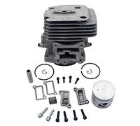 Husmax Kit pistone cilindro 51mm Assemblea per Husqvarna 578385001 578 38 5001 soffiatore foglia 578BTF 580BFS 580BTS pistone 576596401 576596501 Anello 576596701 Pin 5765965968 01 Cuscinetto 5