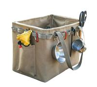 Husoiuy Borsa di stoccaggio da campeggio, borsone per campeggio | Attrezzatura da picnic che trasporta Tote | Sacca a vaccasina impermeabile di grande capacità con manico rinforzato per il viaggio in