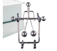 Husoiuy Perpetuum Mobile | Giocattolo di bilanciamento | Figura di ferro educativa, interattiva, sensoriale come decorazione | Giocattolo da scrivania | Artigianato in metallo - Adatto per decorazioni