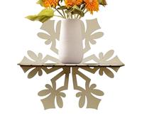 Husoiuy Ripiani Galleggianti Da Parete,Ripiano A Di Neve In Legno Per Parete,Supporto di Archiviazione Cavo - per Soggiorno Cucina Camera dei Bambini Bagno Dormitorio Garage Lavanderia Armadio