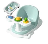 Husoiuy Seggiolino bagno bambini - Seggiolino da Bagno con Ventose - Sedia da Bagno per Vasca e Viaggio,per Vasca da a Pavimento per Genitori e Famiglie Attenti alla Sicurezza