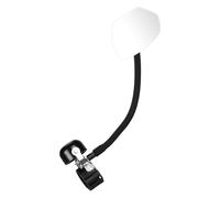 Husoiuy Specchio Per Bici - Accessori Bici Specchio Retrovisivo Posteriore,Accessorio Ciclismo Regolabile 360 Gradi Con Campana Visuale Sicura Per Percorsi Montani