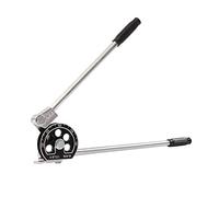 HUSPOO Curvatubi 5/8 pollici, 0-180°, piegatubi per tubi in rame, acciaio inox, alluminio e ferro, argento