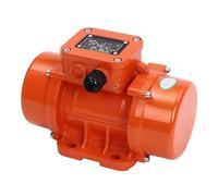 HUSPOO Motore a vibrazione, 220 V, 60 Hz, IP65, motore vibrante 3600 giri/min, forza di vibrazione regolabile fino a 2 KN, con base ispessita e 4 fori per tavoli vibranti