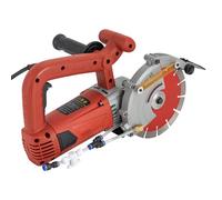 HUSPOO Taglierina per calcestruzzo elettrico 4800 W 5000 giri/min con raffreddamento ad acqua, profondità di taglio 71 mm per calcestruzzo/marmo, levigatrice da taglio con motore in rame