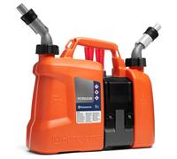 Husqvarna 580754201 - Tanica combinata 5L carburante e 2.5L olio arancione per a