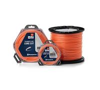 Husqvarna 597669222 - Filo per decespugliatore, 2,7 mm, 240 m, colore: arancione/traslucido