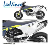 HUSQVARNA 701 ENDURO 2021-2024 Impianto completo Leovince LV One Evo Omologat...