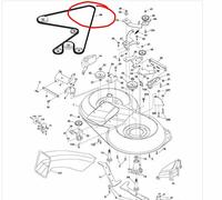 Husqvarna CT130 CTH151 CTH171 CTH140 Taglio Piastra Cinghia Trasmissione