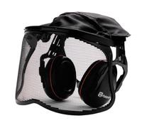 HUSQVARNA Cuffie protettive di protezione 27 Db con visiera a rete EN1731