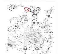 Husqvarna Deck Tagliaerba Cintura TC138 TC138T TC139 TC 138 T- 139 TC239T 96.5cm