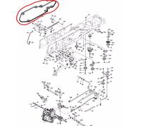 Husqvarna Idraulico Trasmissione Cinghia CTH210 CTH220 CTH2036 CTH2036T XP Twin