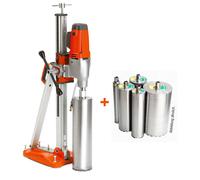 Husqvarna Kernbohreinheit Dms 240 + Corona Set 5-tlg. Carotatrice Bohrsystem
