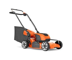 Husqvarna LC 251i Tagliaerba a batteria - Larghezza di taglio 51 cm, 36 V, PowerBoost, Save, sistema di falciatura 2 in 1, 2 scomparti per batteria, regolazione centrale, scatola di raccolta da 65 l