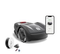 Husqvarna Robot tosaerba Automower Aspire R4 per 400 m² superficie I batteria tosaerba robot, controllo tramite app Connect (con controllo vocale, Wi-Fi, Bluetooth) con kit di installazione