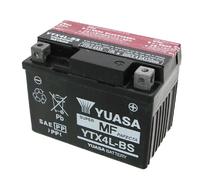 Batteria Yuasa ytx4l-bs Senza Manutenzione Moto Motore Ricambi Ciclomotore