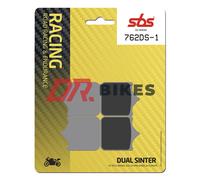 SET 4 PASTIGLIE FRENO SBS 762 DS DUAL SINTER APRILIA RSV R FACTORY (RRK0) 1000