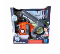 HUSQVARNA SOFFIATORE GIOCATTOLO REGALO BAMBINO SPARABOLLE EFFETTO SONORO BOLLE