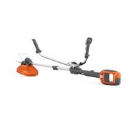 Husqvarna Tagliaerba a batteria 220iR (senza batteria e caricatore) - Decespugliatore 36 V con motore brushless, modalità boost, larghezza di taglio 36 cm, filo trimmer e lame in plastica con tracolla