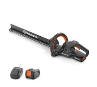 Husqvarna Tagliasiepi a batteria Aspire H50-P4A con batteria (18 V) e caricabatterie, tagliasiepi elettrico (lunghezza 50 cm, spessore rami fino a 23 mm, incl. raccoglitore di tagli), forbici per