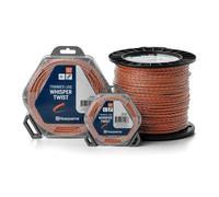 Husqvarna Whisper - Filo Decespugliatore 3 mm x 48 m Arancione/Grigio Bobina