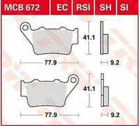 Husqvarna Wr 250 1995-2005 TRW Rsi Serie Sindered Off-Road Gara Pastiglie Freno