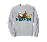 Husson University Eagles Baldwin Eagle Mascot Felpa