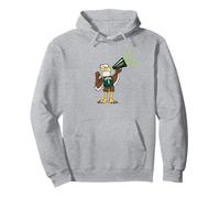 Husson University Eagles Baldwin Eagle Mascot Felpa con Cappuccio