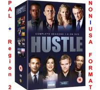 Hustle - Complete Series 1-8 Collection [NON-U.S.A. FORMAT: PAL + REGION 2 + U.K. IMPORT] (BBC) (Season 1/2/3/4/5/6/7/8)