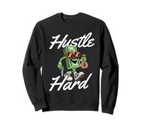 Hustle Hard - Hip Hop Old School Anni '80 e '90 Felpa